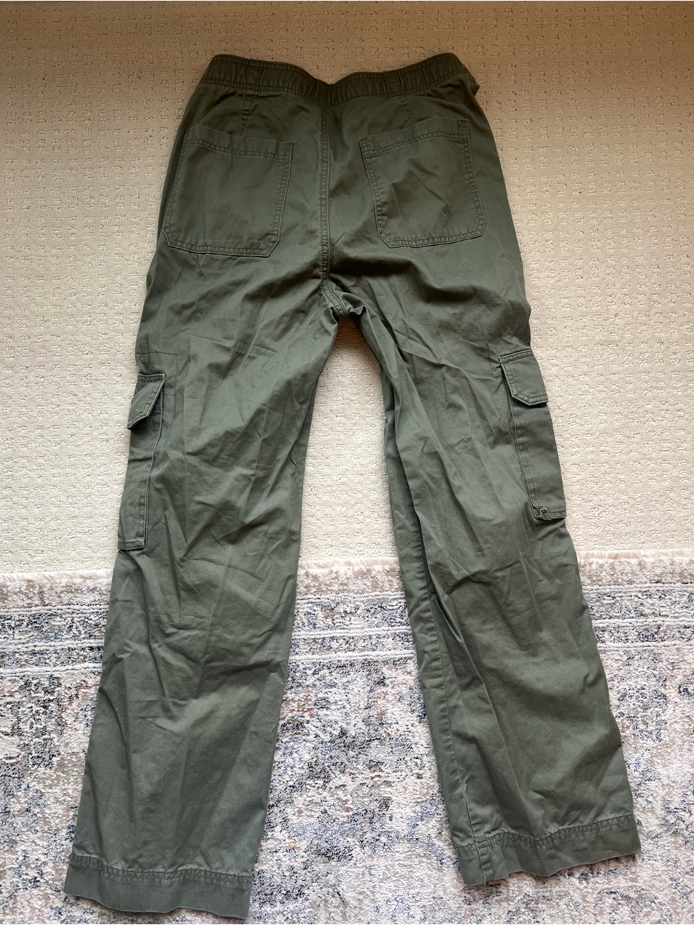 Abercrombie & Fitch Green Cargo Pants - Picture 3 of 5